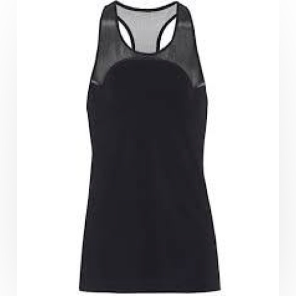 LUCAS HUGH Designer Quantum Black Iridescent Sports Tank Size XS - Picture 2 of 8
